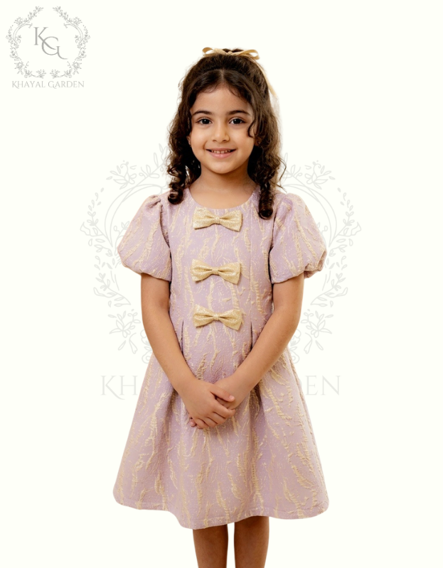 Royal Gold & Purple Dress