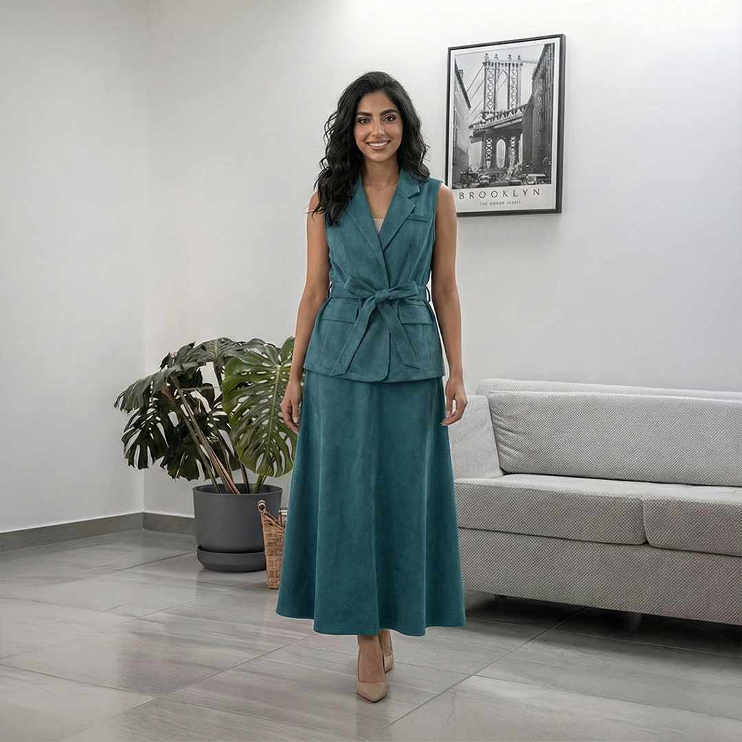 Suit - Skirt & Blouse