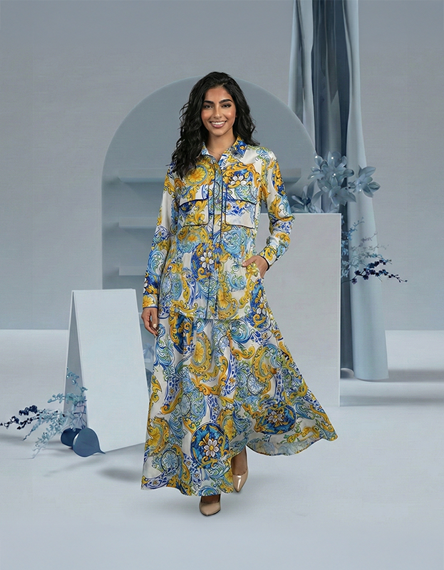 Suit - Skirt & Blouse