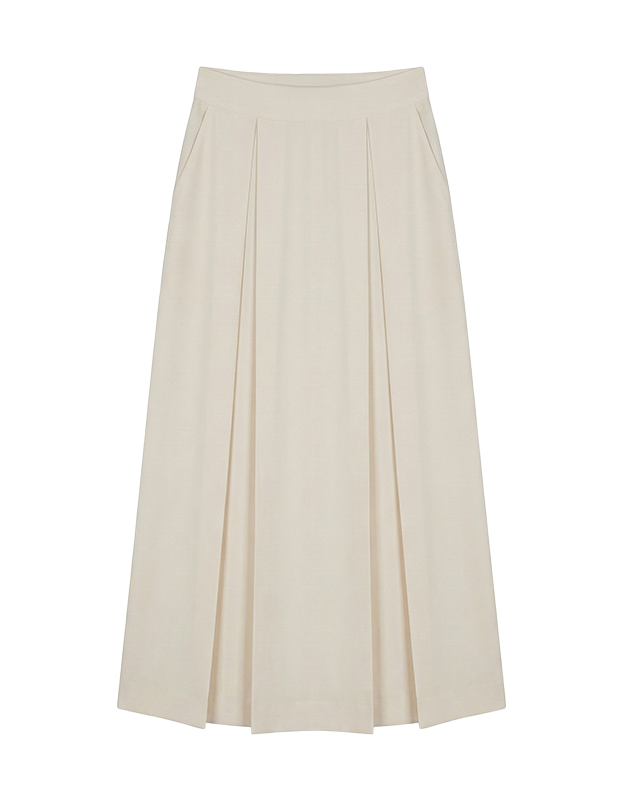 Box-Pleat Skirt